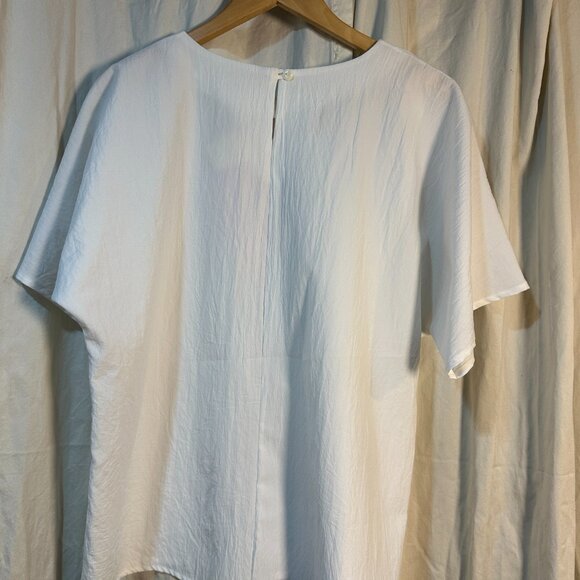Vintage 80's GW Division of Graff White LADIES TOP SZ L Bold Abstract Design - Picture 2 of 7